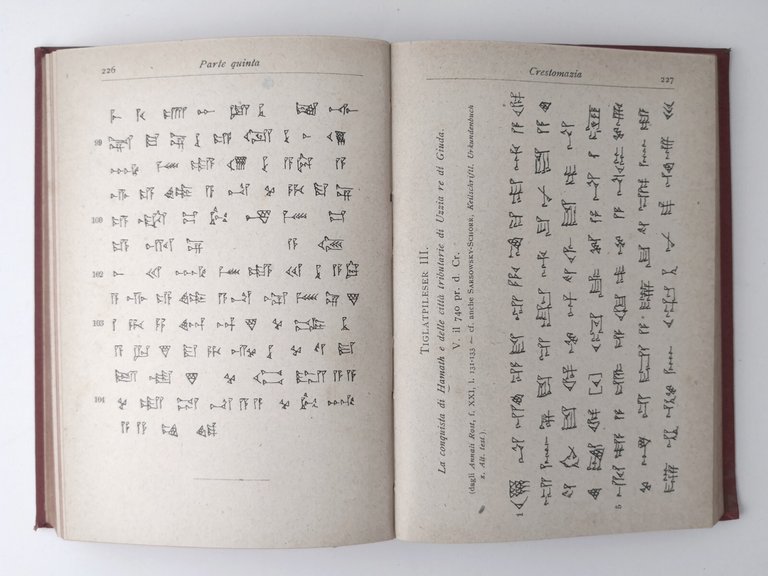 ASSIRIOLOGIA di Giustino Boson 1918 Hoepli Libro Manuale elementi grammatica