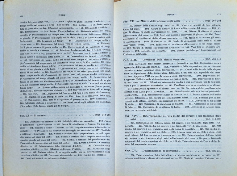 ASTRONOMIA NAUTICA di Ferdinando Flora 2002 Hoepli Navigazione Astronomic Libro | Immagine Gallery 6