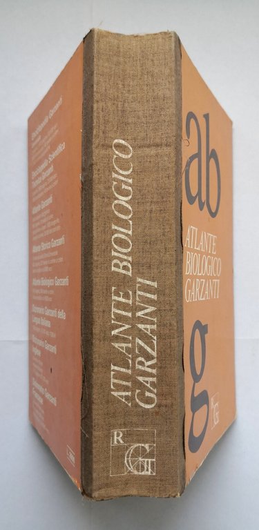 ATLANTE BIOLOGICO GARZANTI 1971 Aldo Garzanti Libro manuale
