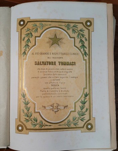 ATLANTE DI MICROSCOPIA CLINICA Gaetano Primavera 1886 Petruzzelli 68 litografie