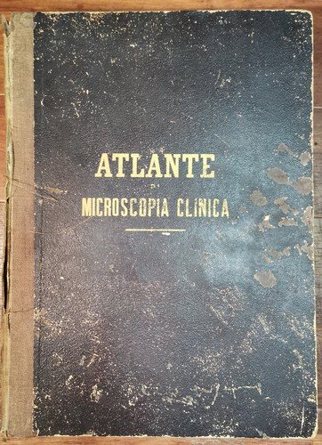 ATLANTE DI MICROSCOPIA CLINICA Gaetano Primavera 1886 Petruzzelli 68 litografie