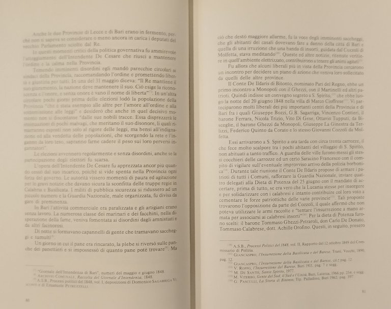 ATTIVITÀ DI POLIZIA POTERE POLITICO E SOCIETÀ CIVILE A BARI …