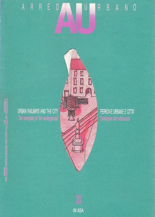 AU Rivista Dell'Arredo Urbano maggio giugno 1990 architettura design arte