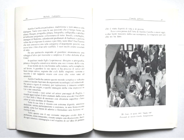 AURELIO CARELLA a cura di Giovanni Ronco 1999 una ricchezza …