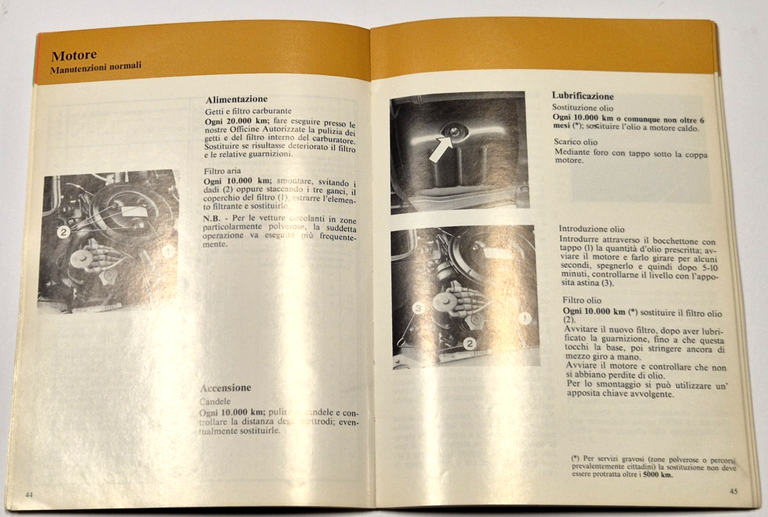 AUTOBIANCHI A112 1981 Lancia Uso e manutenzione Libretto automobile | Immagine Gallery 3