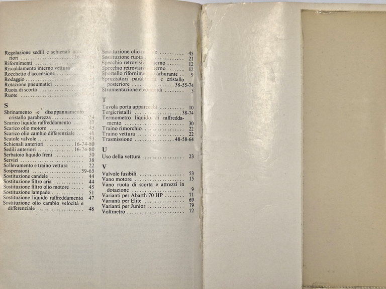 AUTOBIANCHI A112 1981 Lancia Uso e manutenzione Libretto automobile | Immagine Gallery 5