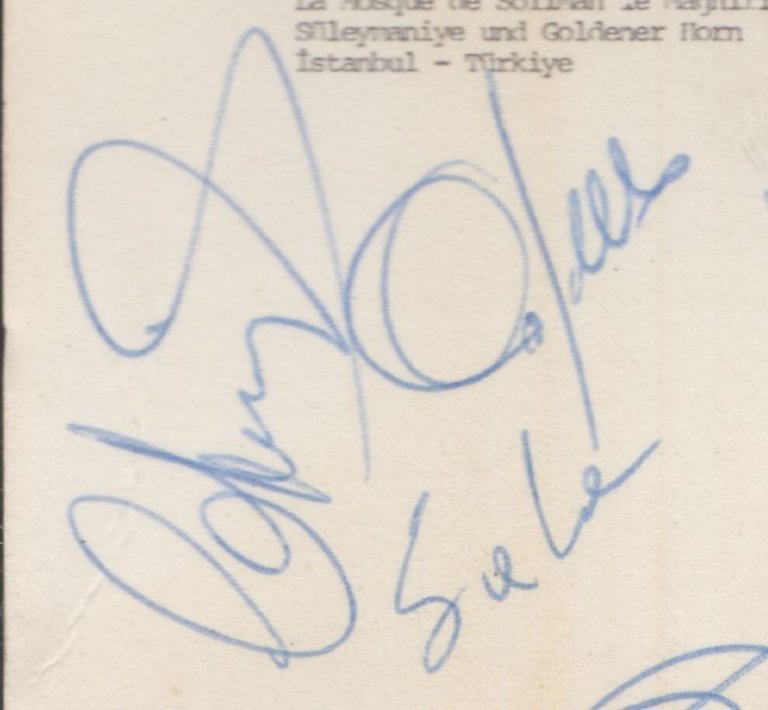 AUTOGRAFI CALCIATORI NAZIONALE ITALIANA 1972 1973 Zoff Mazzola Riva Chinaglia