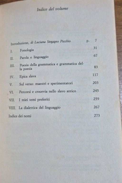 AUTORITRATTO DI UN LINGUISTA di Roman Jakobson Retrospettive 1987 Il …
