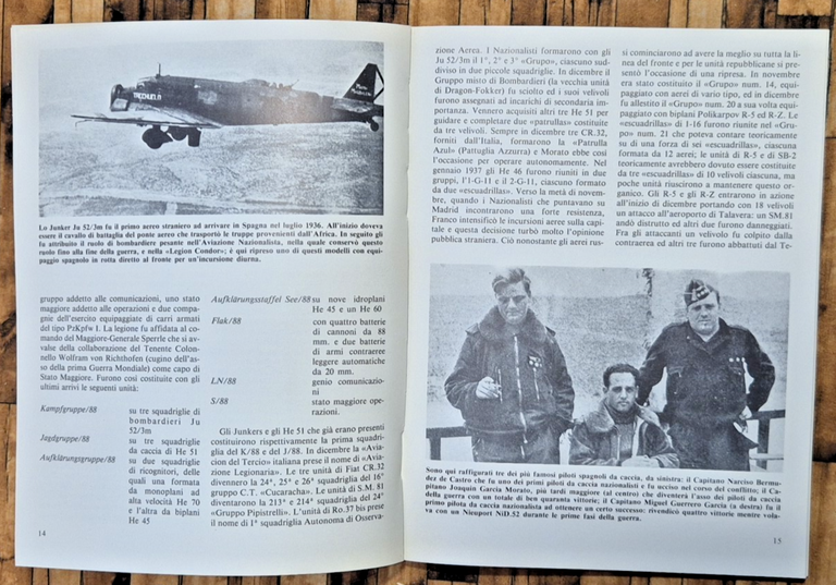 AVIAZIONI NELLA GUERRA CIVILE SPAGNOLA di Christopher Shores 1980 Olimpia … | Immagine Gallery 2