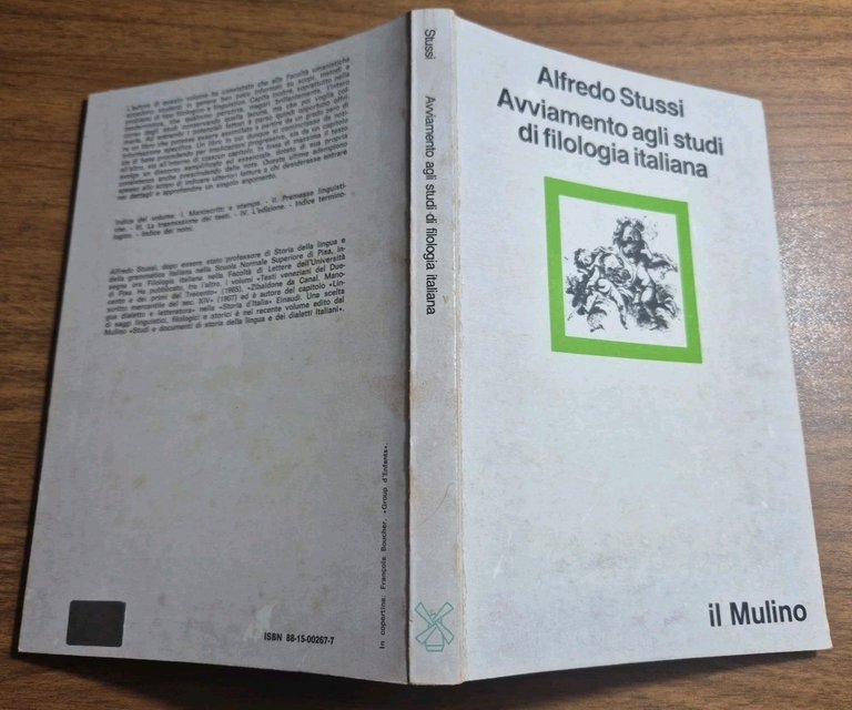 AVVIAMENTO AGLI STUDI DI FILOLOGIA ITALIANA di Alfredo Stussi 1985 …