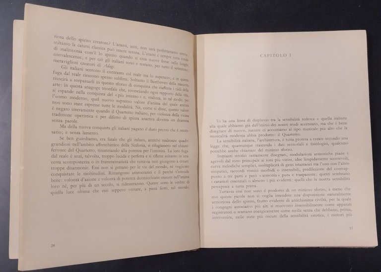 AVVIAMENTO ALLA STORIA DEL QUARTETTO ITALIANO Fausto Torrefranca 1958 ERI …