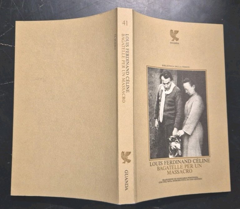BAGATELLE PER UN MASSACRO di Louis Ferdinand Celine 1981 Guanda …