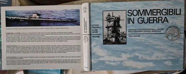 Bagnasco Rastelli SOMMERGIBILI IN GUERRA Libro Albertelli 1995 Di