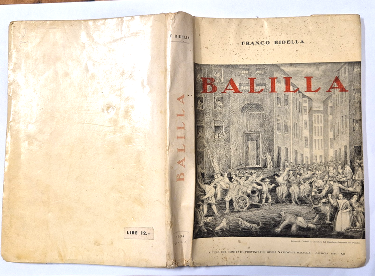 BALILLA di Franco Ridella Opera Nazionale Genova 1934 Libro Studio … | Immagine Gallery 2