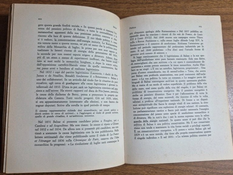 BALZAC di Ernst Curtius 1969 Il Saggiatore I edizione saggi …
