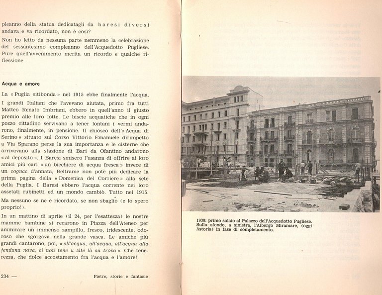 BARI AMORE MIO di Franco Sorrentino 1975 Editoriale Bari Libro