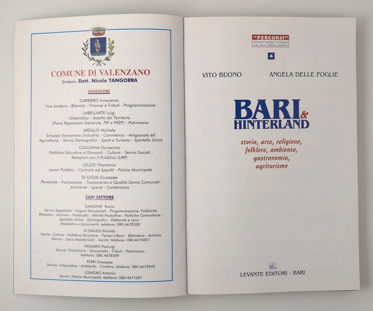 BARI E HINTERLAND di Vito Buono e Angela Delle Foglie …