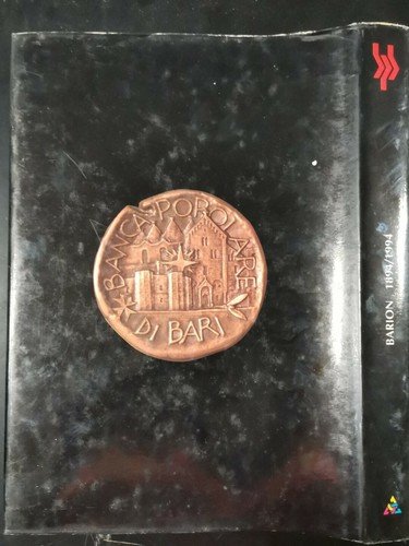 BARION 100 1894 1994 di Gianni Antonucci Corcelli libro Bari …