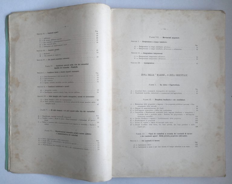 BASILICATA Relazione di Eugenio Azimonti 1909 inchiesta parlamentare contadini