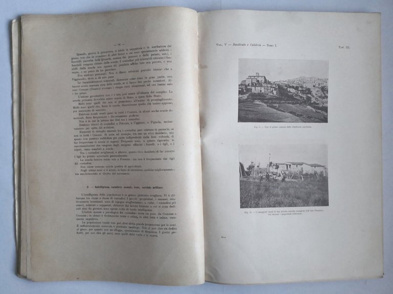 BASILICATA Relazione di Eugenio Azimonti 1909 inchiesta parlamentare contadini