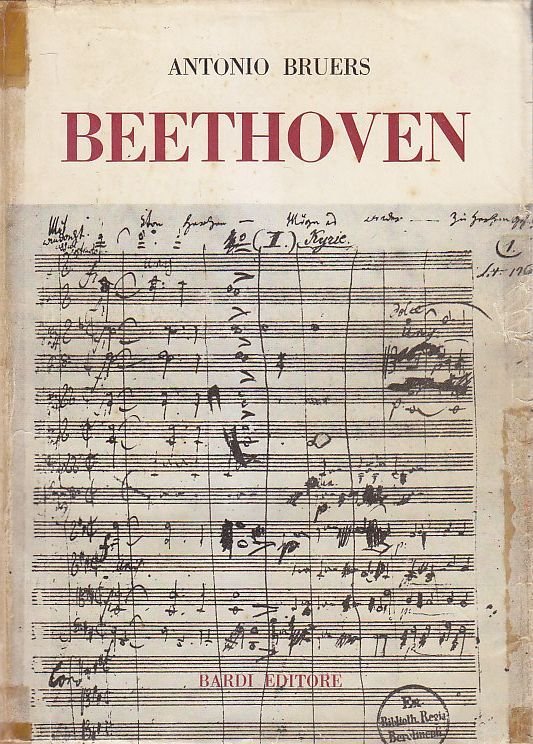 BEETHOVEN catalogo storico critico di tutte le opere Antonio Bruers … | Immagine principale