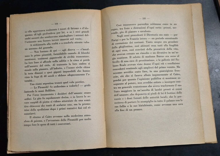 BELLILOTE LA PRIMA AMANTE DI NAPOLEONE Gualtiero Guatteri 1941 Ceschina …