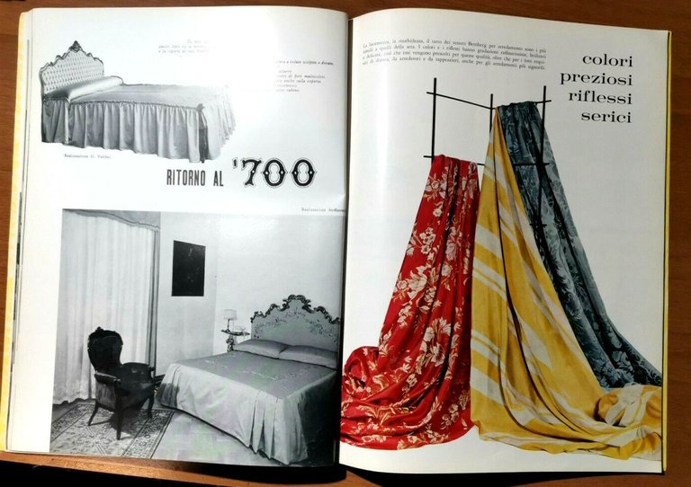 BEMBERG ARREDAMENTO catalogo 37 ottobre 1961 vintage design anni '60 …