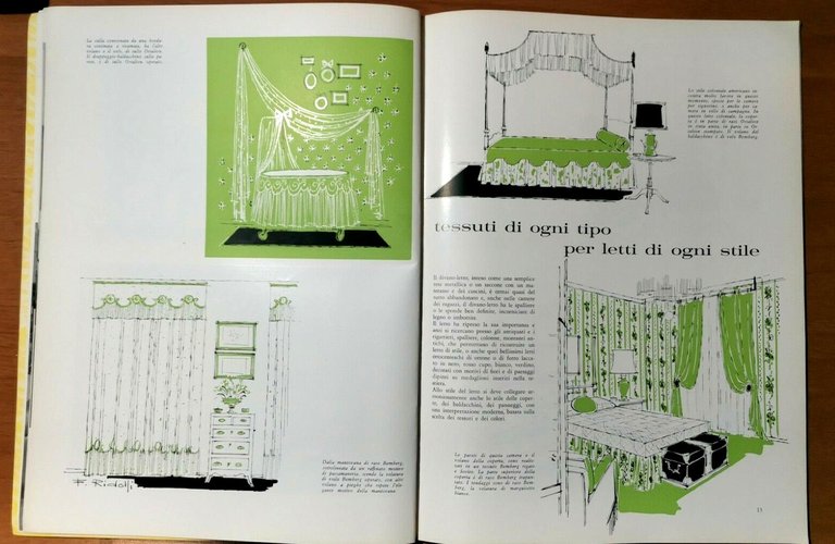 BEMBERG ARREDAMENTO catalogo 37 ottobre 1961 vintage design anni '60 …