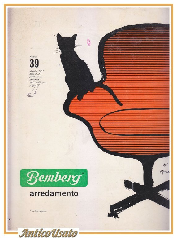 BEMBERG ARREDAMENTO catalogo 39 settembre 1962 vintage design anni '60 … | Immagine Gallery 1