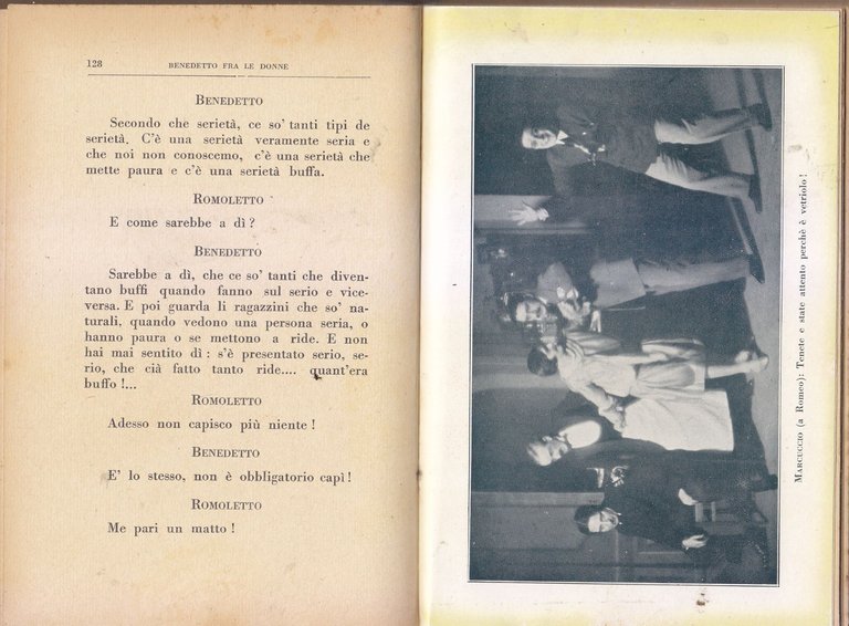 BENEDETTO FRA LE DONNE 3 atti e finali di Ettore …