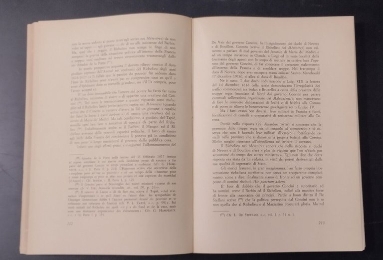 BENTIVOGLIO E RICHELIEU 1616 1621 di Raffaele Belvederi 1968 Adriatica …