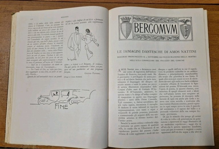 BERGOMUM rivista di Bergamo 10 numeri marzo dicembre 1928 attività …