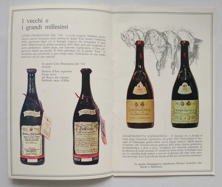 BERSANO propone l'avventura di una sceLTa fra i migliori vini …