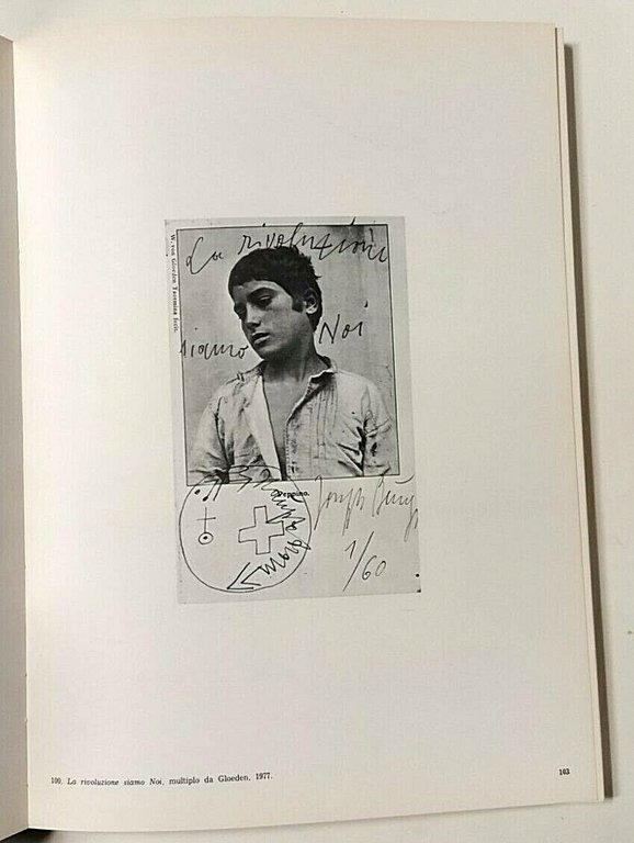 BEUYS TRACCE IN ITALIA di Germano Celant AUTOGRAFATO artista 1978 …