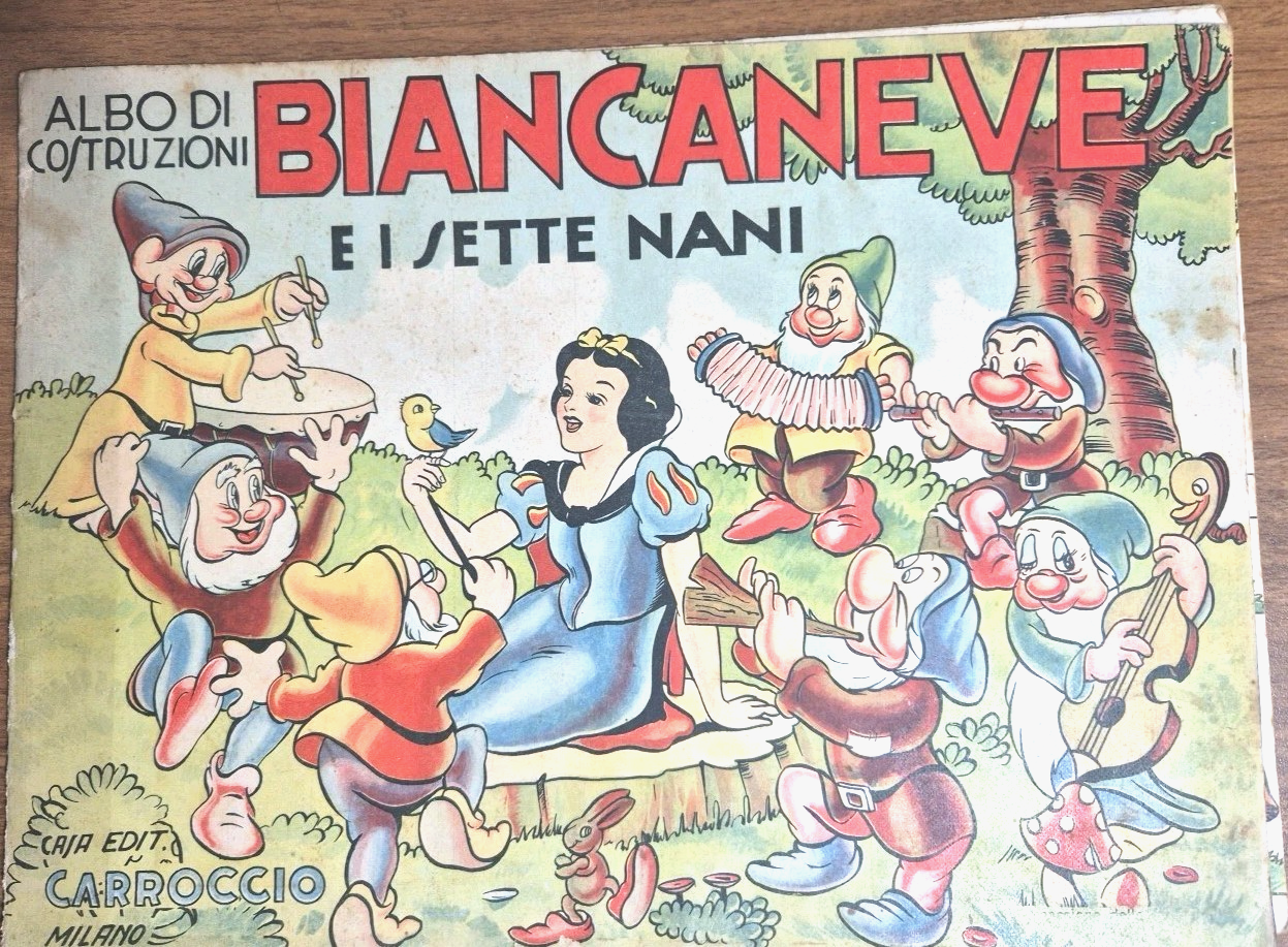 BIANCANEVE E I SETTE NANI di Walt Disney Albo Carroccio … | Immagine principale