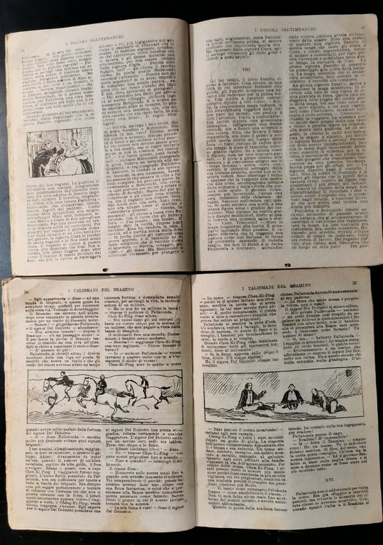 BIBLIOTECA DELL'ILLUSTRAZIONE DEI PICCOLI primi 9 numeri giornale ragazzi antico | Immagine Gallery 6