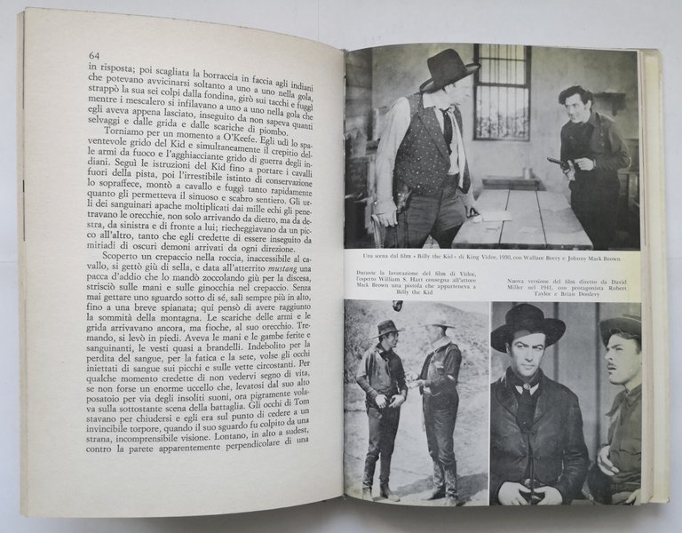 BILLY THE KID di Pat Garrett 1973 Longanesi libro biografia …