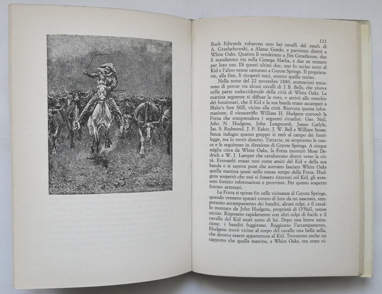 BILLY THE KID di Pat Garrett 1973 Longanesi libro biografia …