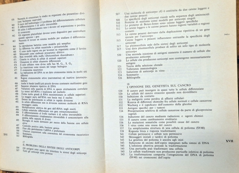 BIOLOGIA MOLECOLARE DEL GENE di James D Watson 1973 Zanichelli …