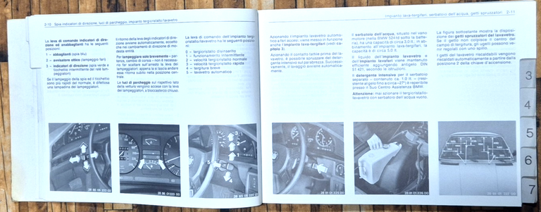 BMW USO E MANUTENZIONE LIBRETTO DI SERVIZIO 1985 Libro automobile | Immagine Gallery 4