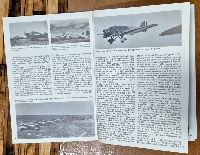BOMBARDIERI 1972 Edizioni Bizzarri Dimensione Cielo 4 Libro aerei italiani … | Immagine Gallery 3