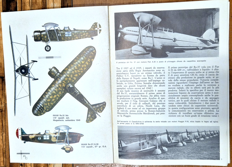 BOMBARDIERI 1972 Edizioni Bizzarri Dimensione Cielo 4 Libro aerei italiani … | Immagine Gallery 4