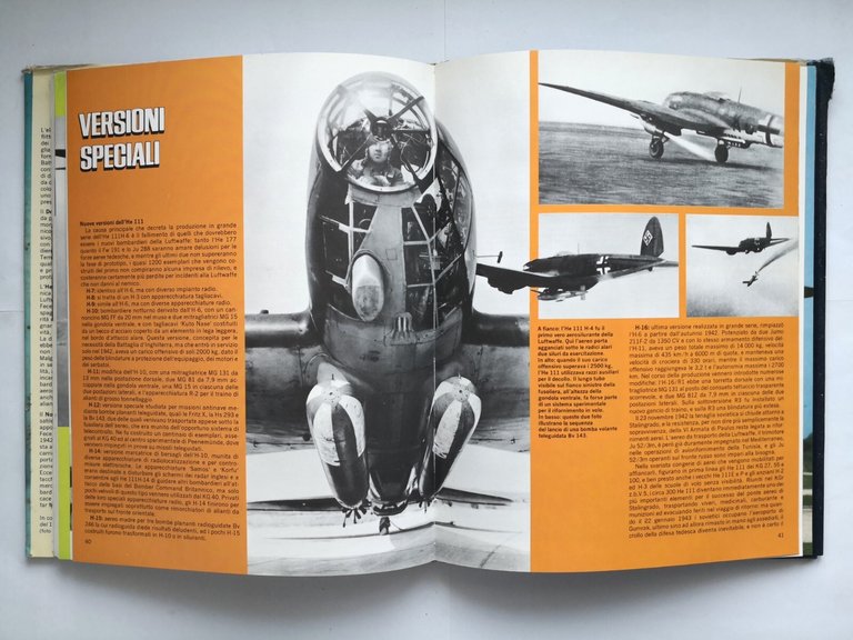 BOMBARDIERI BIMOTORI DELLA SECONDA GUERRA MONDIALE 1982 Edipem libro mosquito