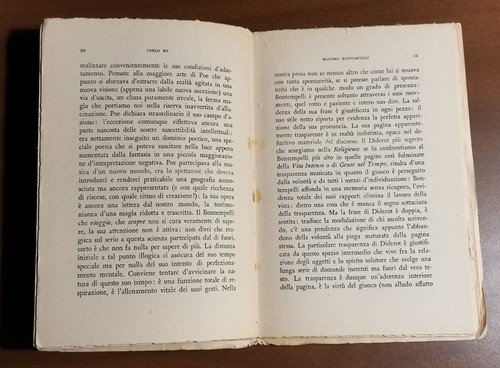 BONTEMPELLI di Carlo Bo Cedam 1942 Guide Cultura Contemporanea I …
