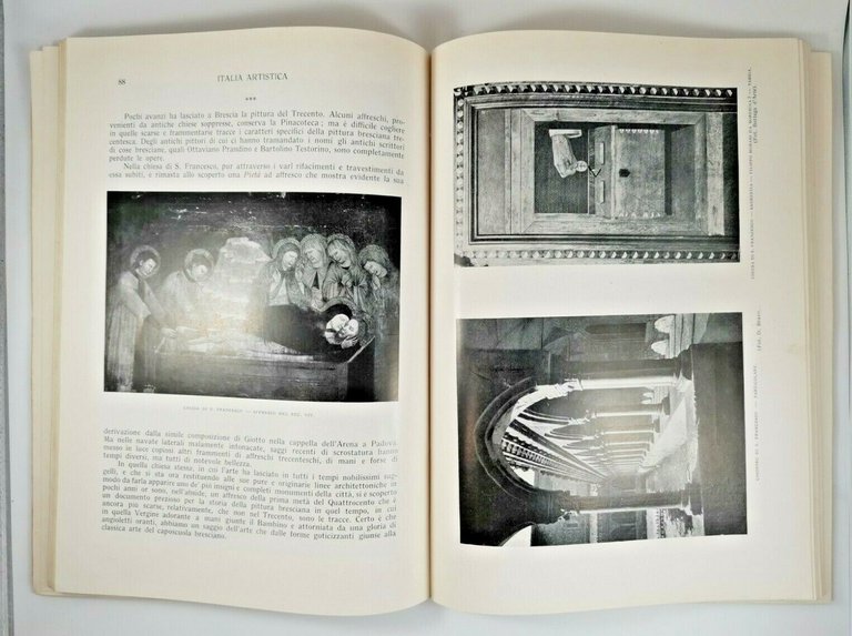 BRESCIA di Antonio Ugoletti 1930 libro vintage storia locale illustrato …