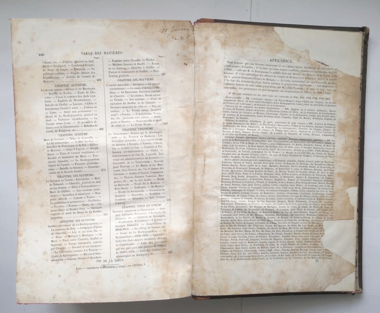 BRETAGNE ET VENDEE Histoire de la Révolution francaise di Pitre …