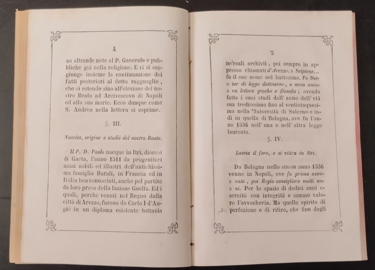 BREVI CENNI SULLA VITA DEL BEATO PAOLO BURALI D'AREZZO di …