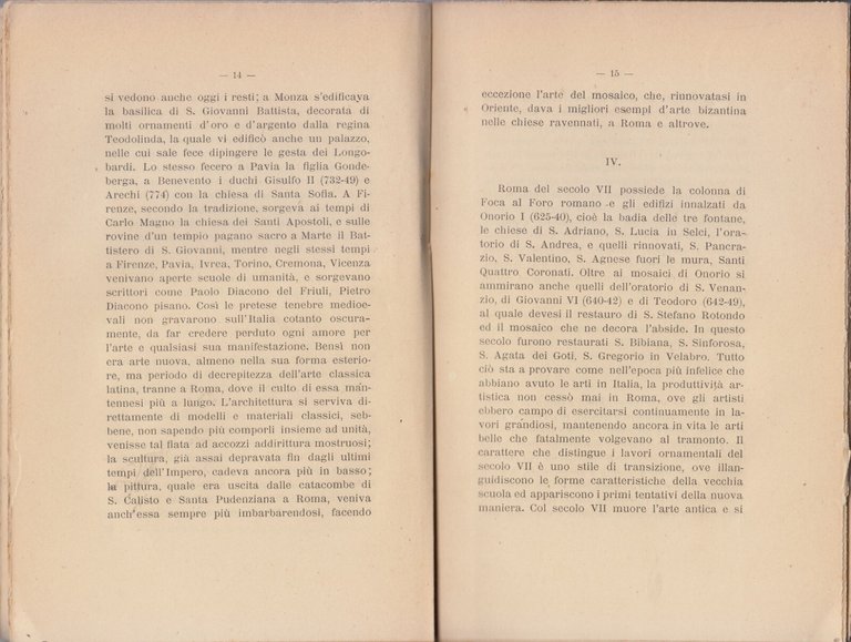 BREVI ED ELEMENTARI NOZIONI DI STORIA DELL'ARTE Francesco Carabellese 1901 …