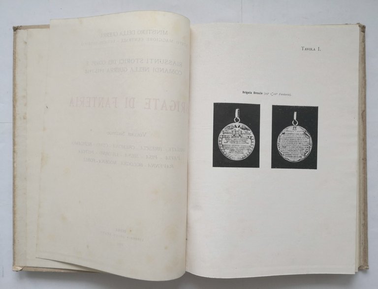 BRIGATE DI FANTERIA volume II Brescia Como Pavia Pisa Siena …