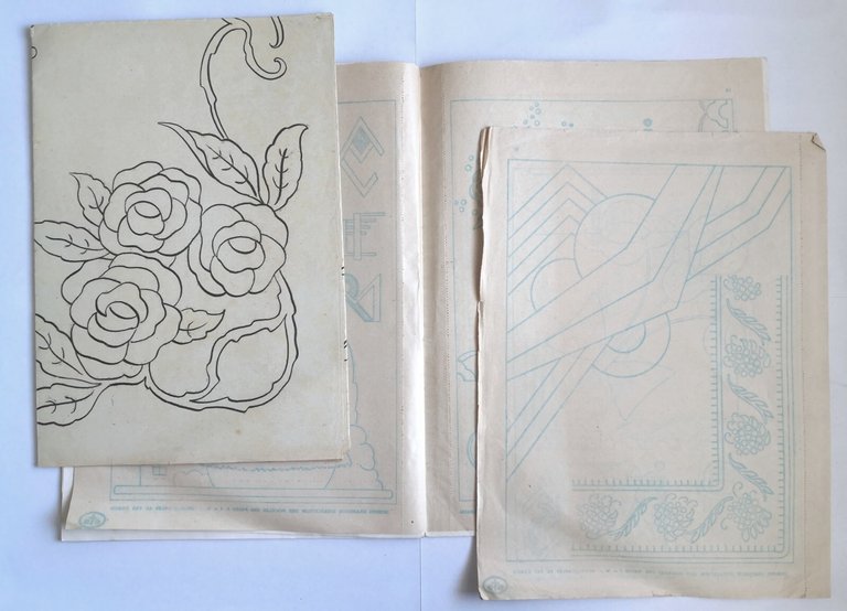 BRODERIE MODERNE pour linge de maison cartamodelli Cartier Bresson ricamo …